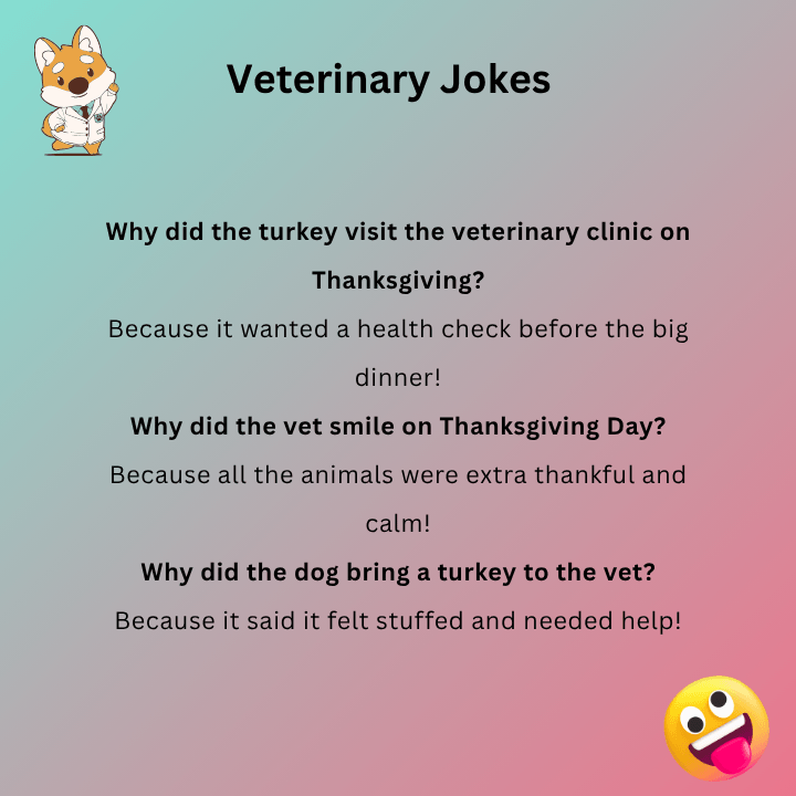 Thanksgiving Veterinary Jokes