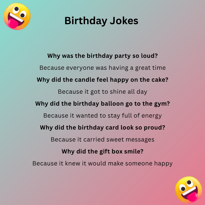 Birthday Jokes