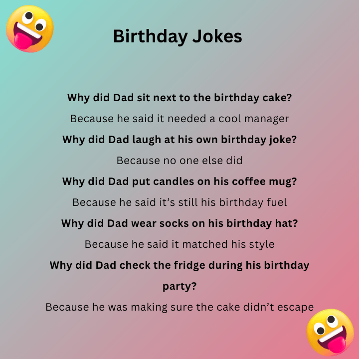 Birthday Jokes Dad