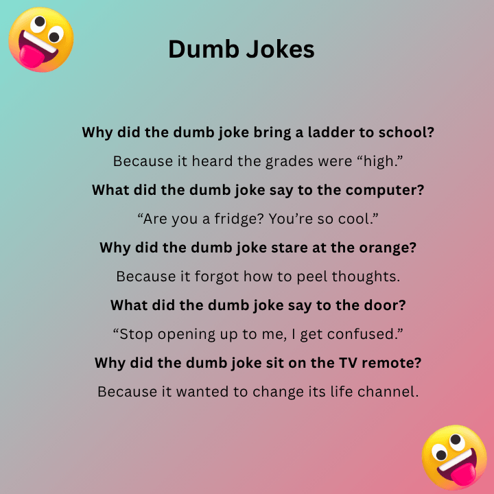 Dumb Jokes