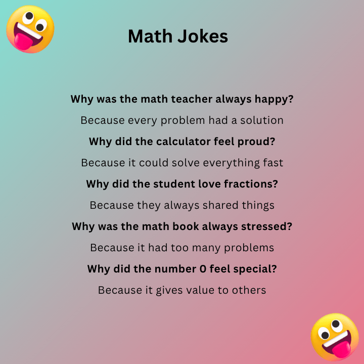 Fun Math Jokes