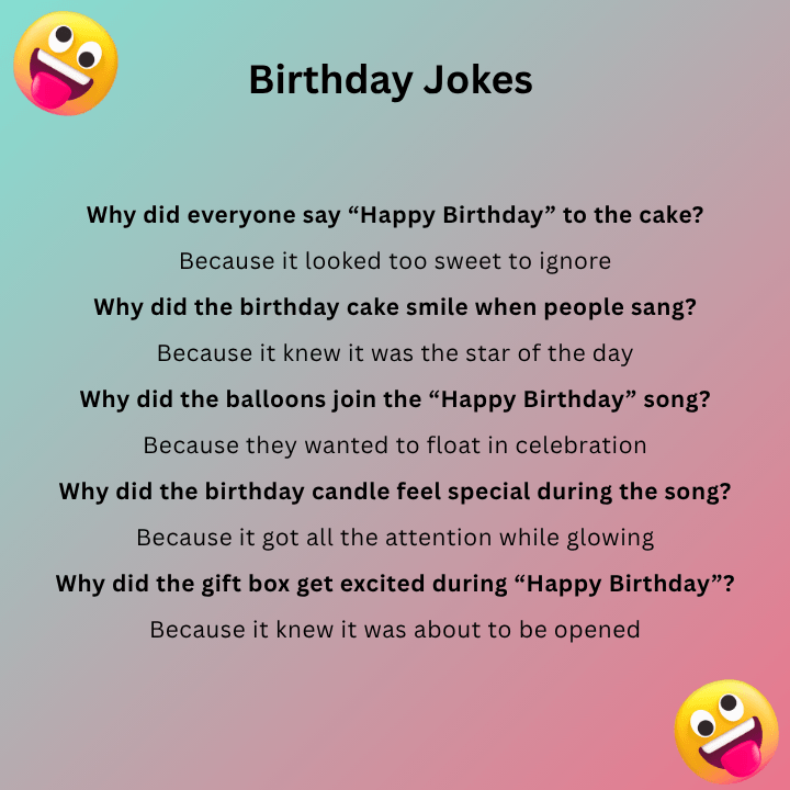 Happy Birthday Jokes
