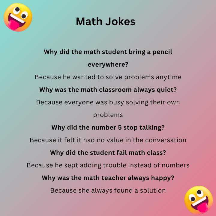 Jokes About Mathematics