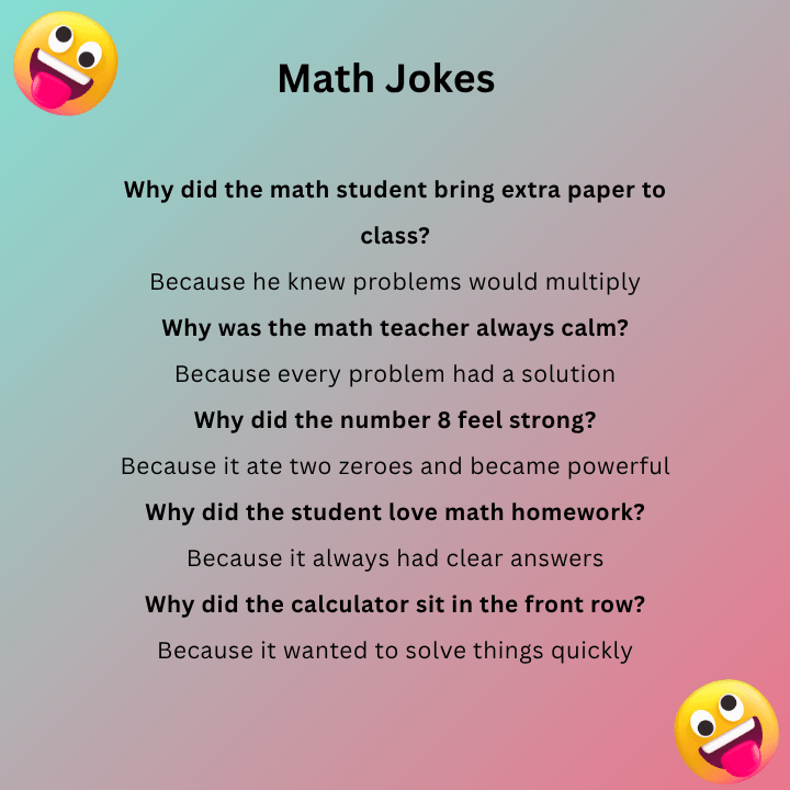 Jokes For Mathematicians