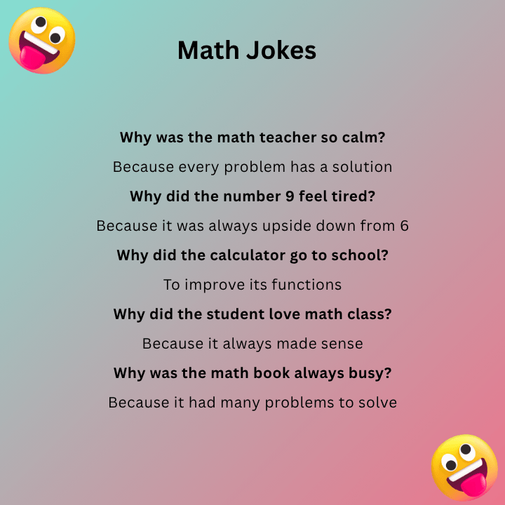 Math Related Jokes