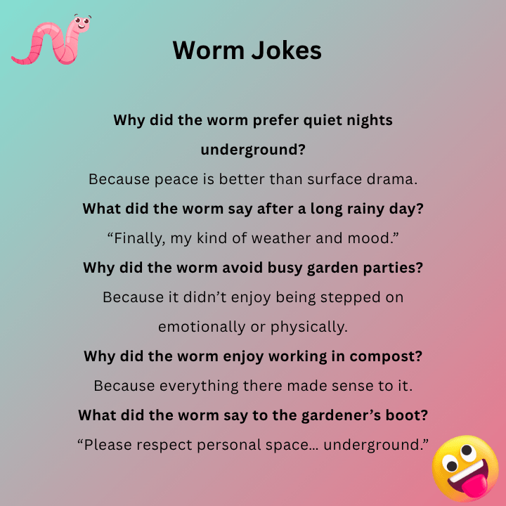 Worm Jokes For Adults
